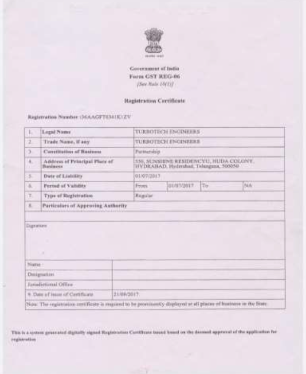 Work Completion Certificate