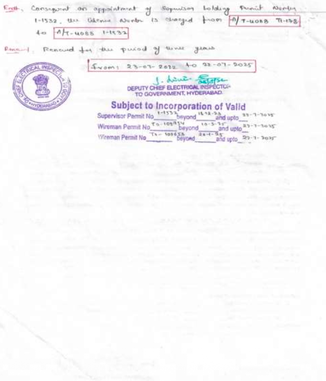 Work Completion Certificate